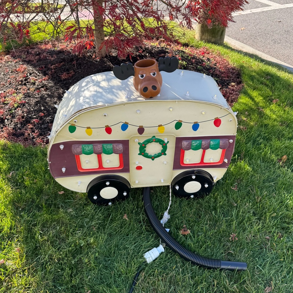 RV Christmas Holiday Decoration - light up